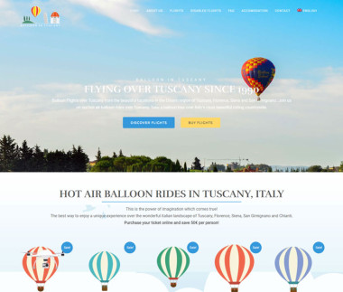 Balloon in Tuscany