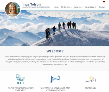 Inge Tolson - coach for rapid transformation