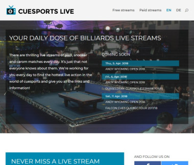 Cuesports Live