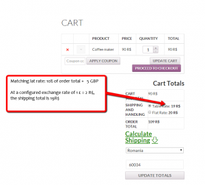 Multiple currencies with Table Rate Shipping