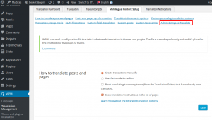 Translation Management