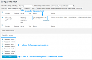 WPML String Translation for SEO strings