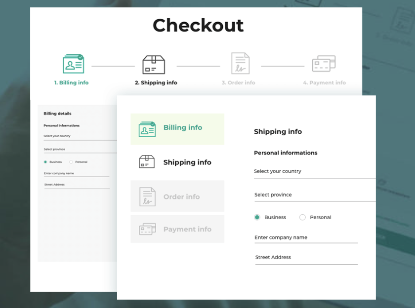YITH WOOCOMMERCE MULTI-STEP CHECKOUT