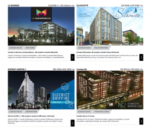 Showcase of condos at mcgillimmobilier.com