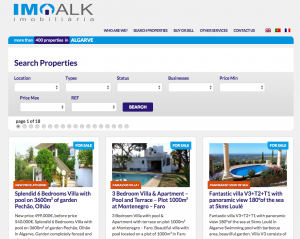 Search engine on imoalk.com built by Antonio without PHP coding