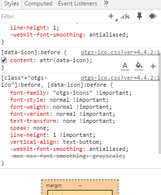 The Icon Styles In Otgs Ico Css Are Not Prefixed And Thus Break Non Wpml Icons Wpml
