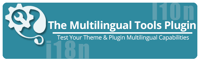 Multilingual Tools Plugin