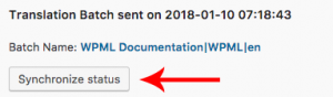 Checking for canceled translation jobs