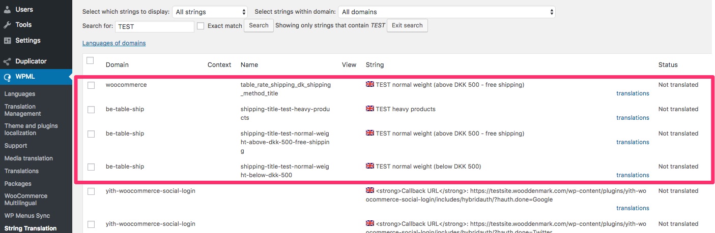 Table Rate Shipping For Woocommerce Plugin Wpml