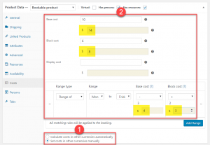 Adding custom prices for secondary currencies