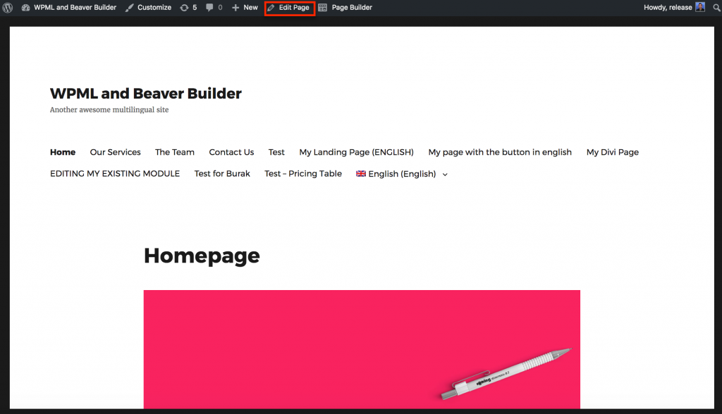 WPML and Beaver Builder
