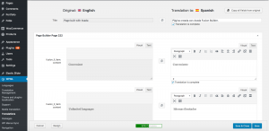 Avada and WPML Translation Editor
