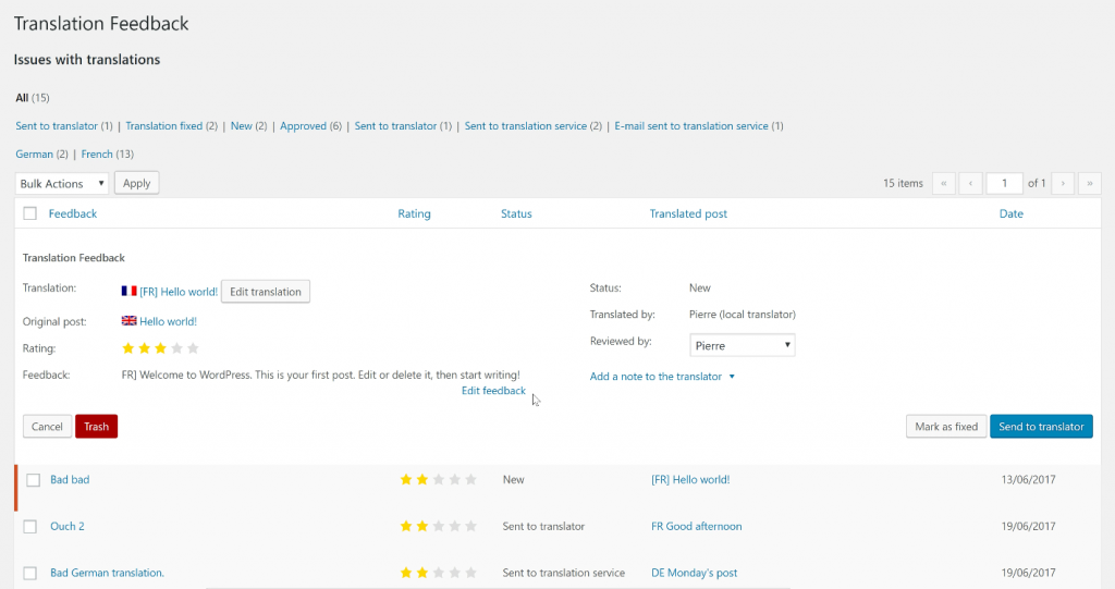 Getting Visitor Feedback About Your Site's Translations WPML