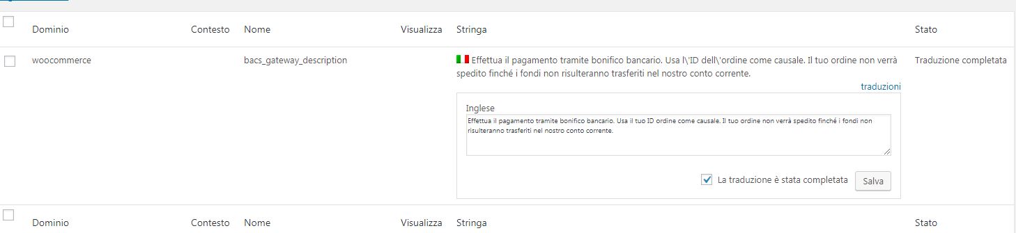 Non Riesco A Tradurre Una Frase Di Pagamento Woocommerce Wpml