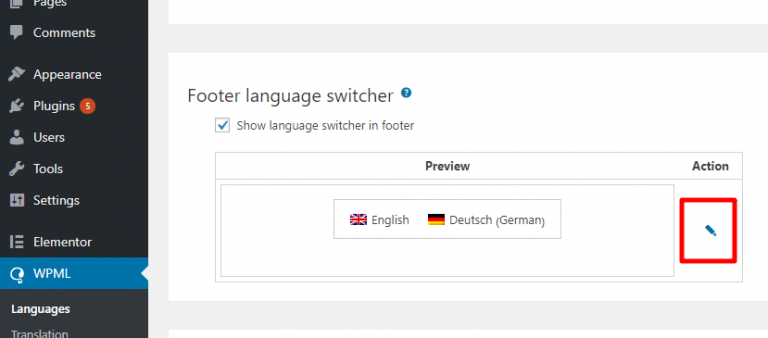 elementor language switcher