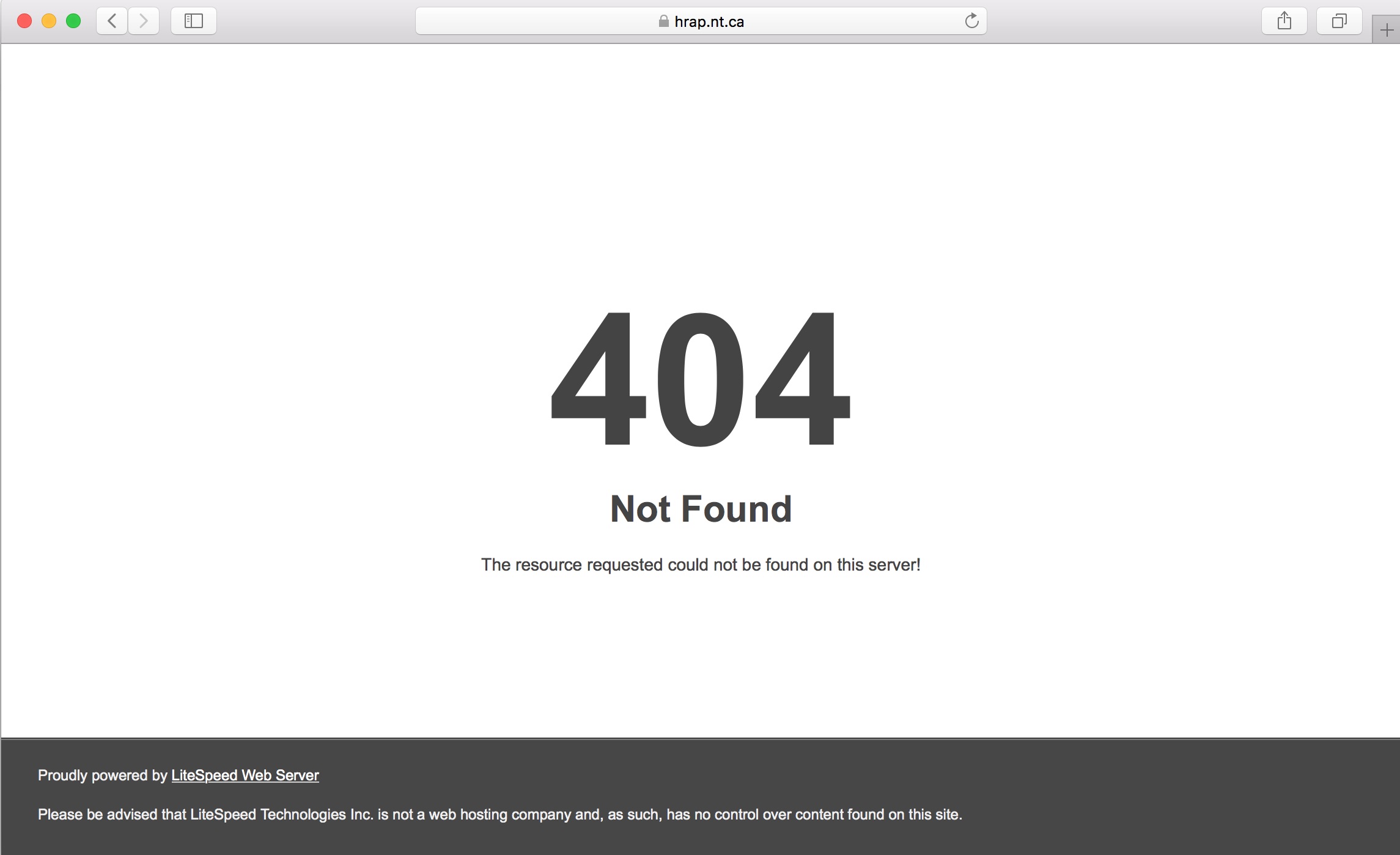 404 not found page