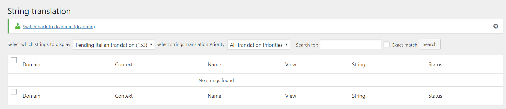 String Translations Not Showing For Translator Wpml