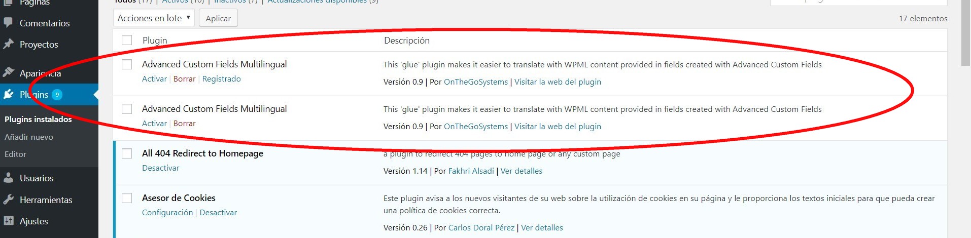 Problema Grave Con Las Traducciones Wpml