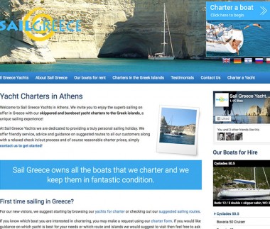 Sail Greece Yacht Charters