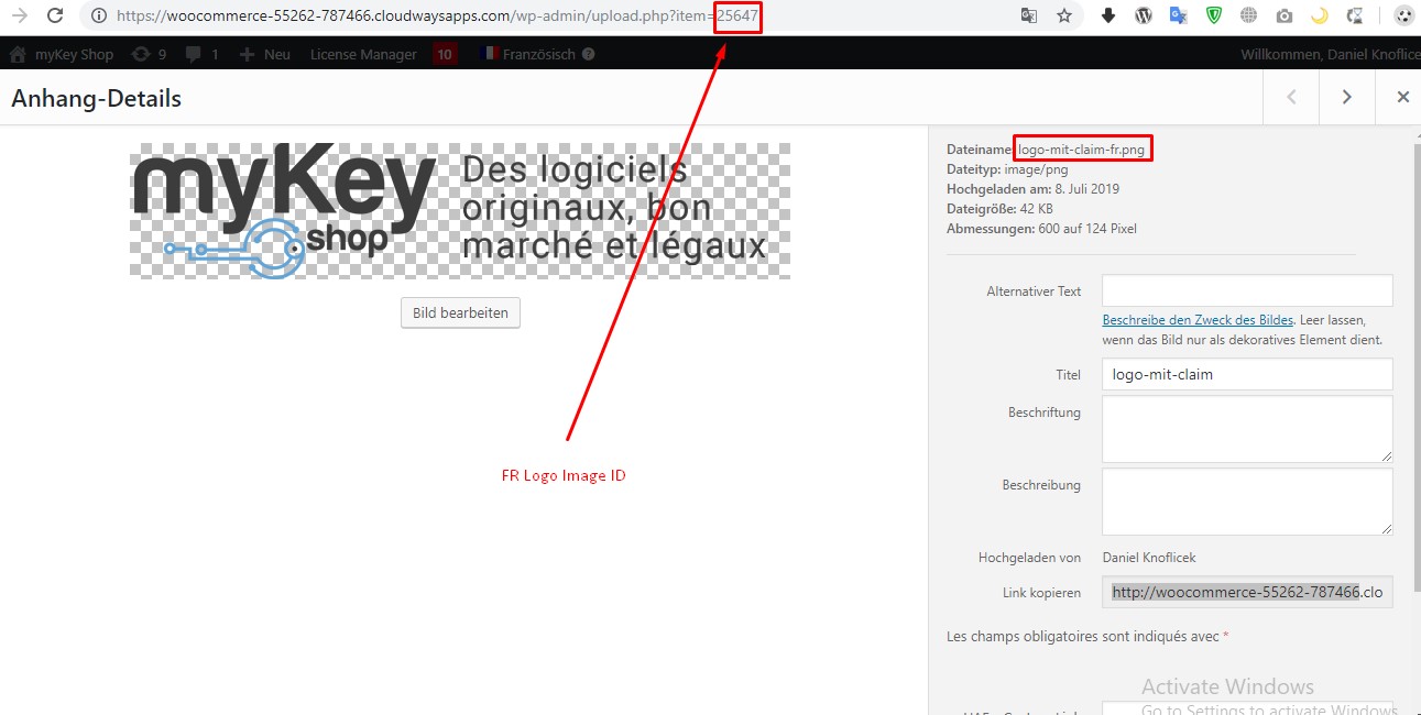 Theme Logo Does Not Translate With Wpml Media Shoptimizer Theme Wpml
