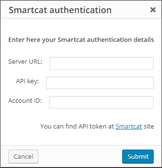Authenticating SmartCat