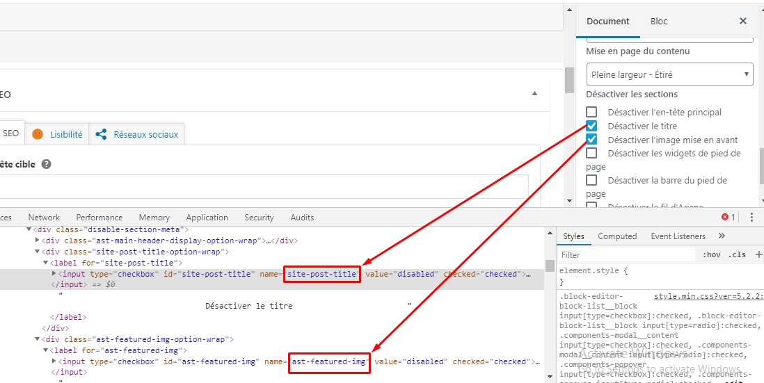 Astra/Elementor layout Break - WPML