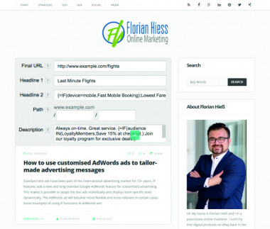 Florian Hieß Online Marketing Blog