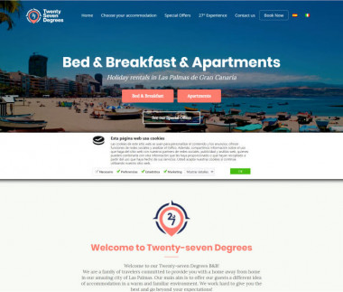 Twenty-Seven Degrees - Bed & Breakfast y Apartamentos