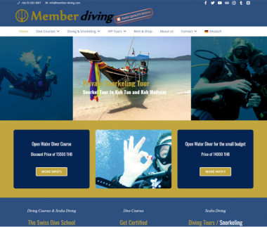 Member Diving, Koh Samui