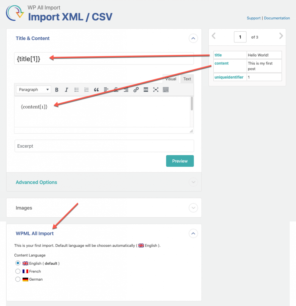 sqlpro csv import mapping