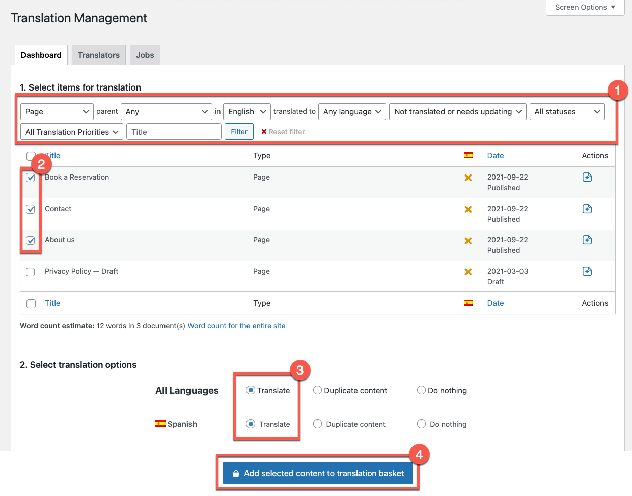 Translate ترجمة