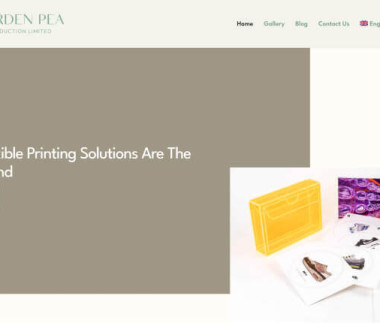Garden Pea Production printing company