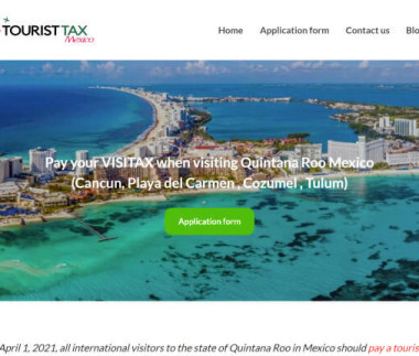 Visitax.us – Pay your VISITAX when visiting Quintana Roo Mexico