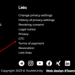 footer links frontend.png