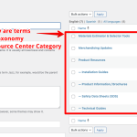Resource Center Categories ‹ L&W Supply — WordPress 2024-03-04 13-48-03.png