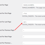 Plugin options page text.png