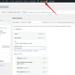 Menus ‹ maintenance wordpress protection accélération services — WordPress 2024-05-17 08-25-22.png