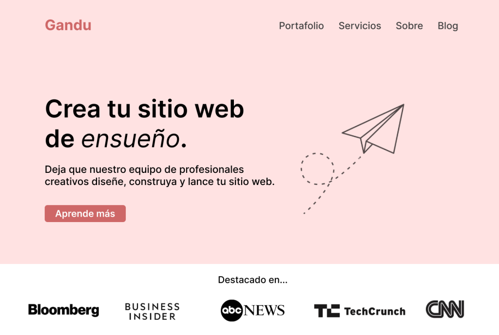 Website in Spanish