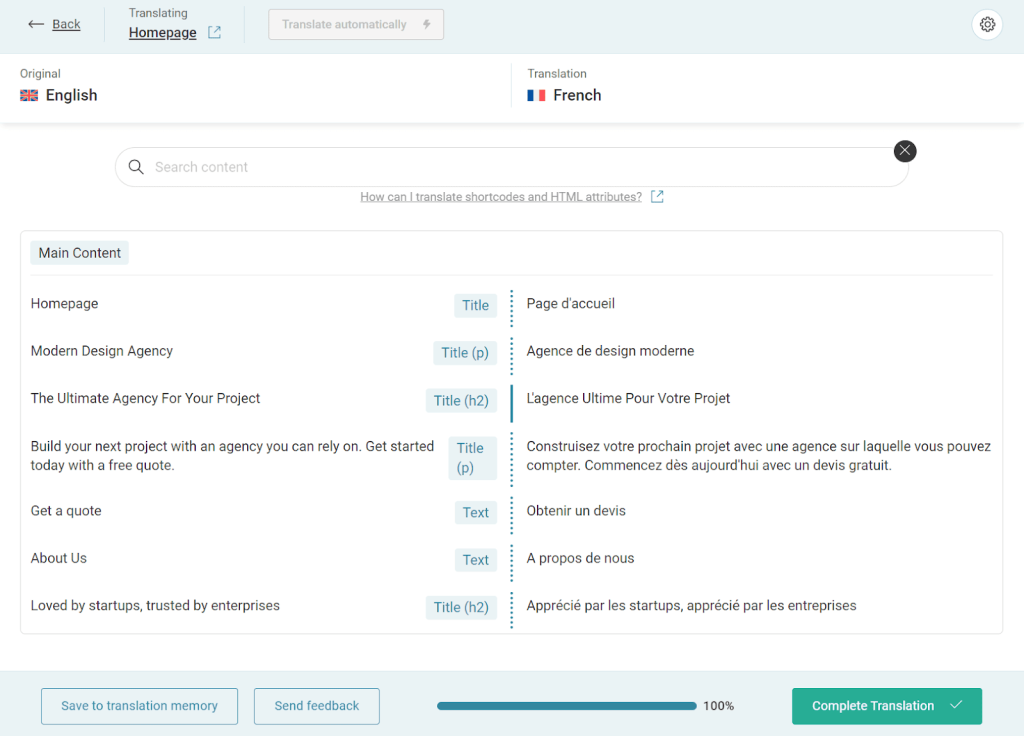 editing translations in the Advanced Translation Editor