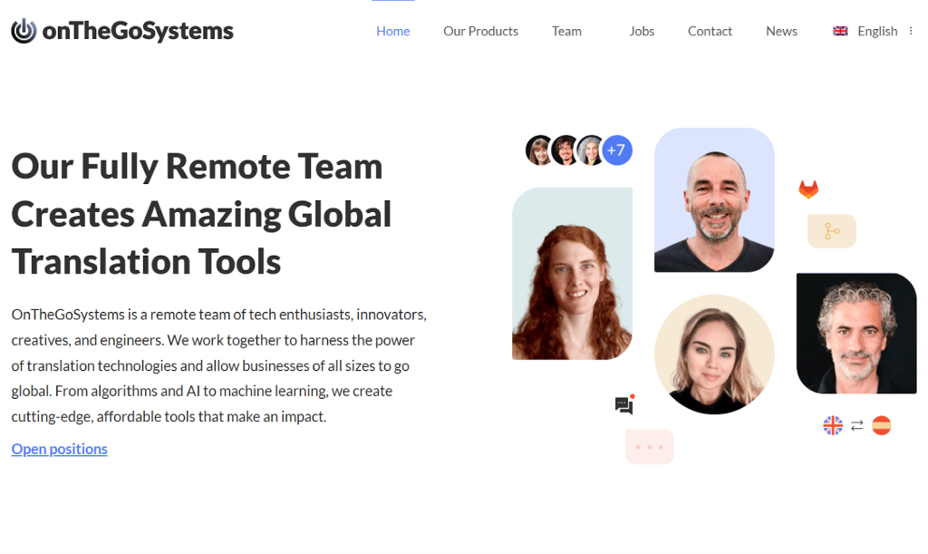 onthegosystems homepage