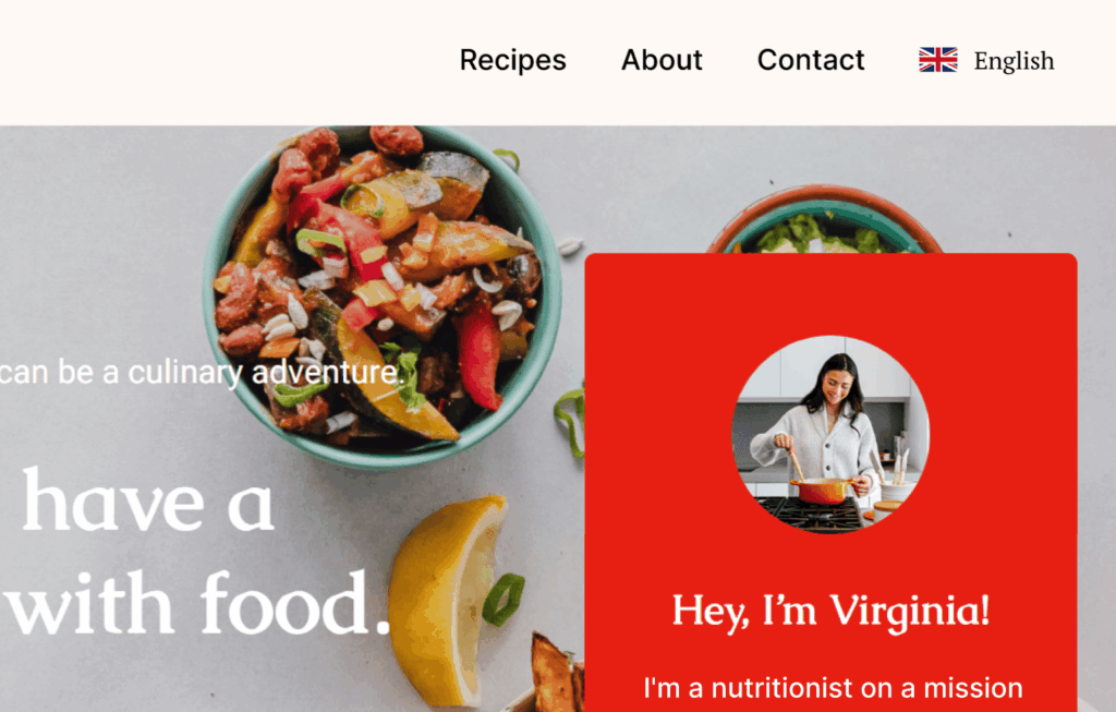 Language switcher in menus